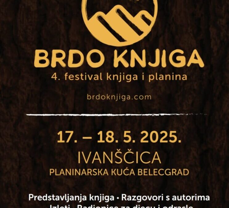 Festival Brdo knjiga 2025. stiže pod Belecgrad!