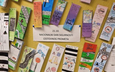Učenici izrađivali straničnike povodom Nacionalnog dana sigurnosti cestovnog prometa