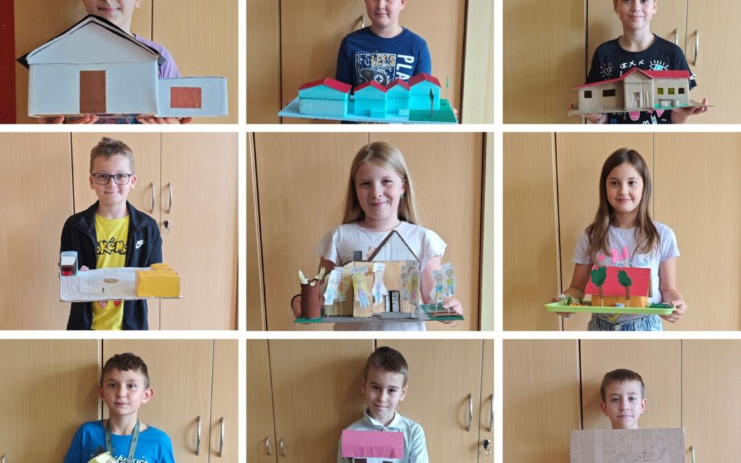 Naši trećaši izrađivali maketu škole i njene okolice