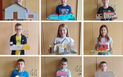 Naši trećaši izrađivali maketu škole i njene okolice