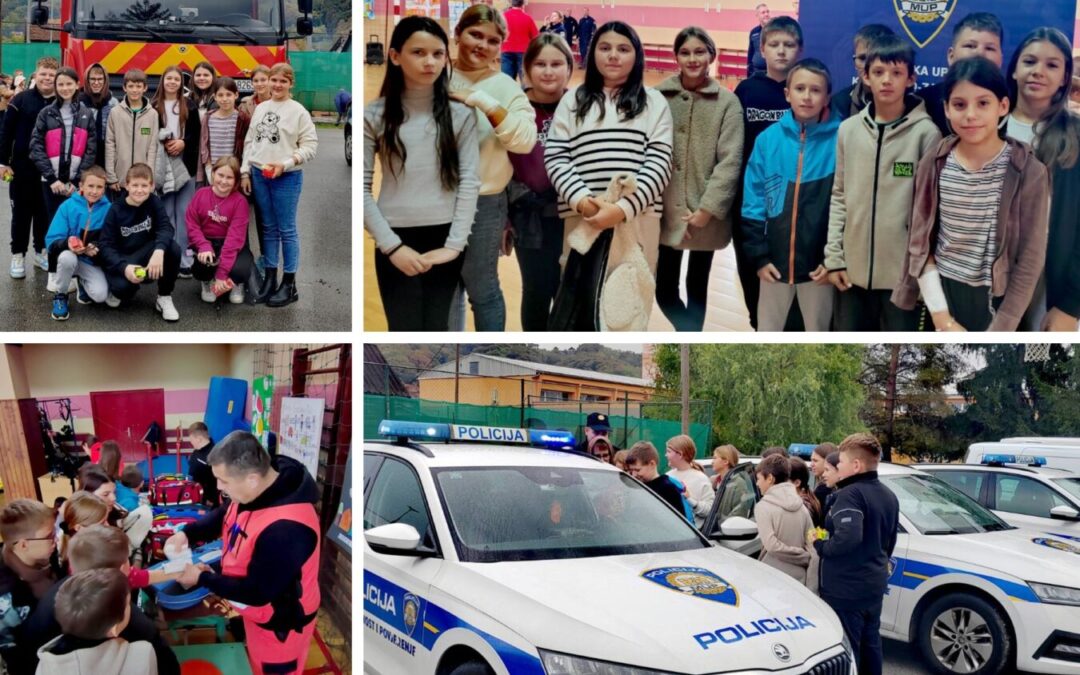 Naši petaši sudjelovali u biciklističkoj učilici