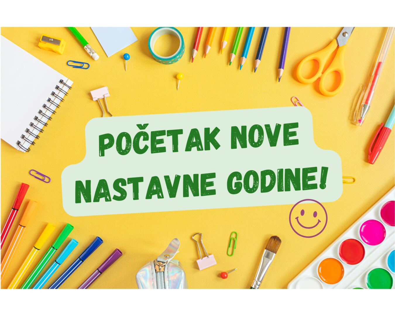 Početak nove nastavne godine!